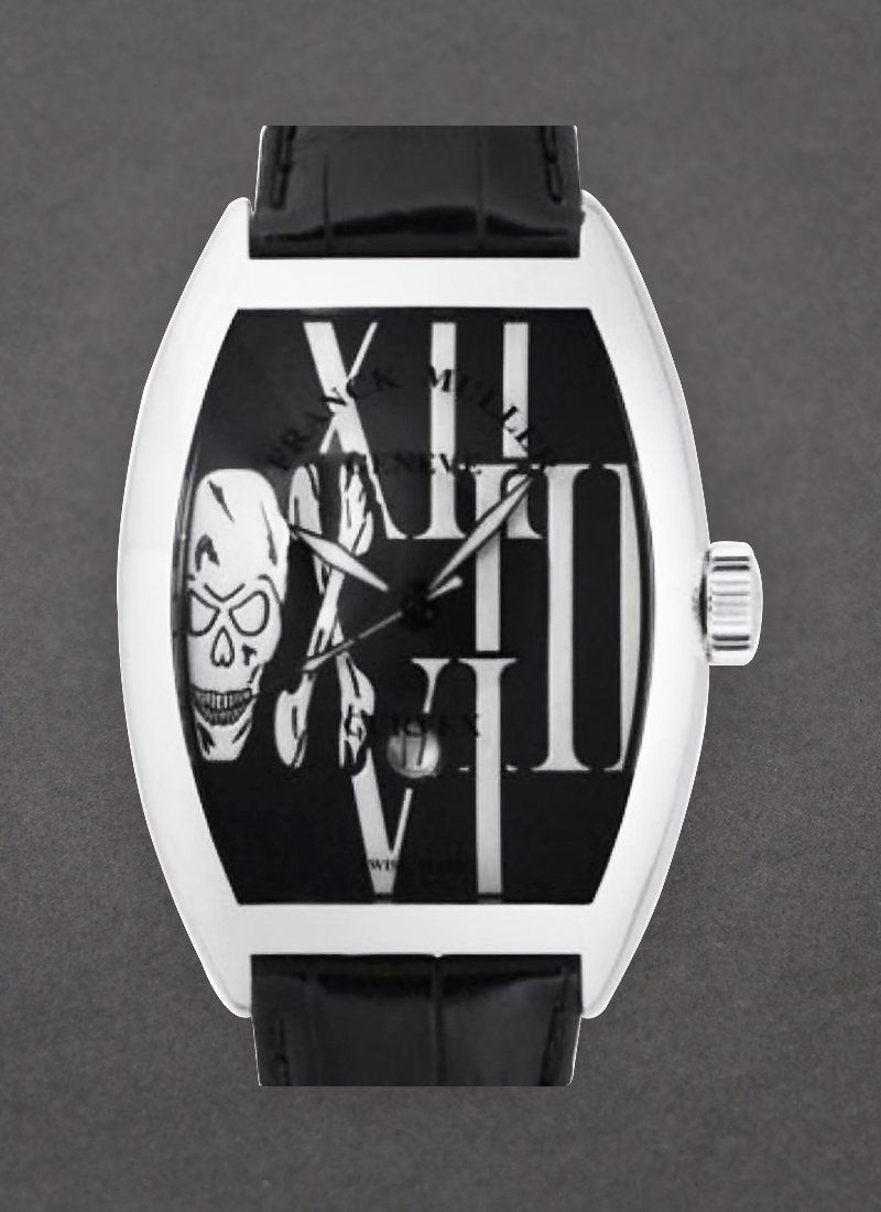 Franck Muller Cintre Curvex Skull in Steel