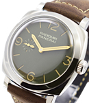 PAM 995 - Radiomir 1940 - Boutique Only on Brown Leather Strap with Green Dial