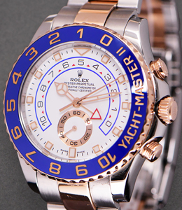 2-Tone Yacht-Master II with Mercedes Hands on 2-Tone Steel and Rose Gold Bracelet