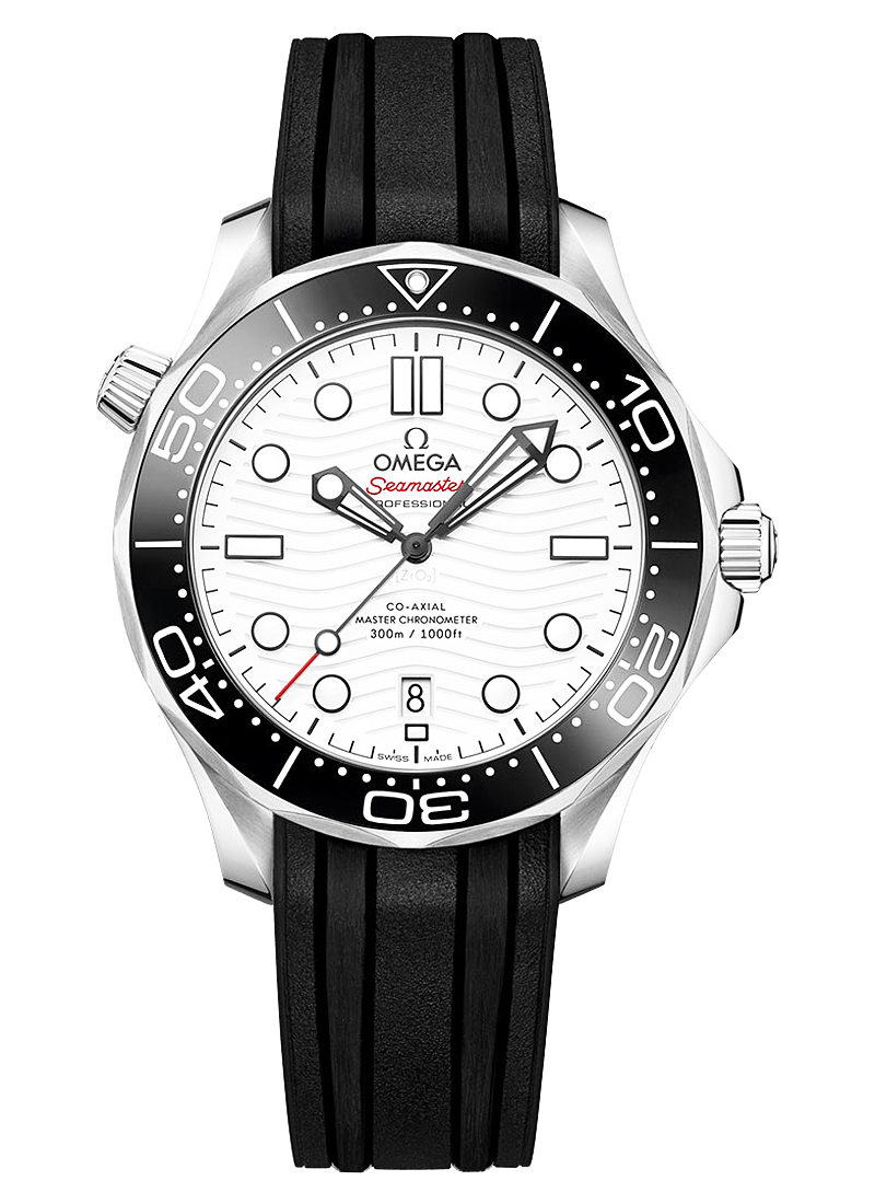 Omega Seamaster Diver 300M Chronometer in Steel with Black Ceramic Bezel