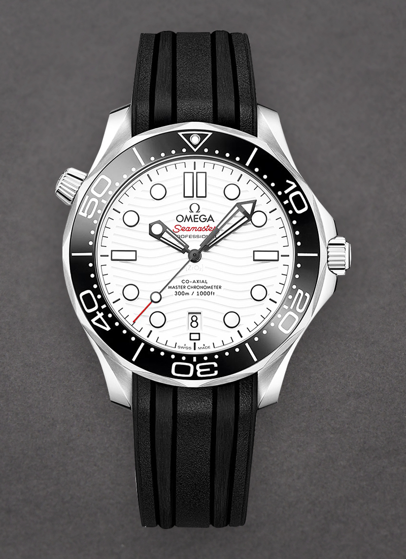 Omega Seamaster Diver 300M Chronometer in Steel with Black Ceramic Bezel