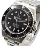 41mm Submariner No Date in Steel with Black Ceramic Bezel on Steel Oyster Bracelet with Black Index Dial - NEW OLD STOCK from 2021