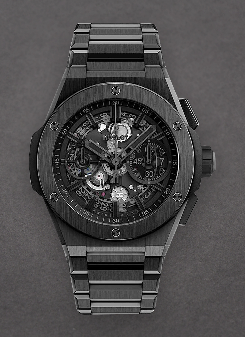 Hublot Big Bang Integral 42mm in Black Ceramic - L.E. of 500