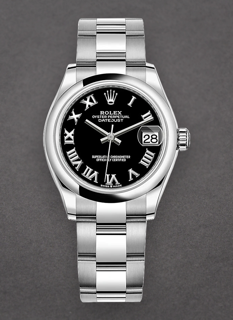 Rolex Unworn Mid Size Datejust 31mm in Steel with Domed Bezel