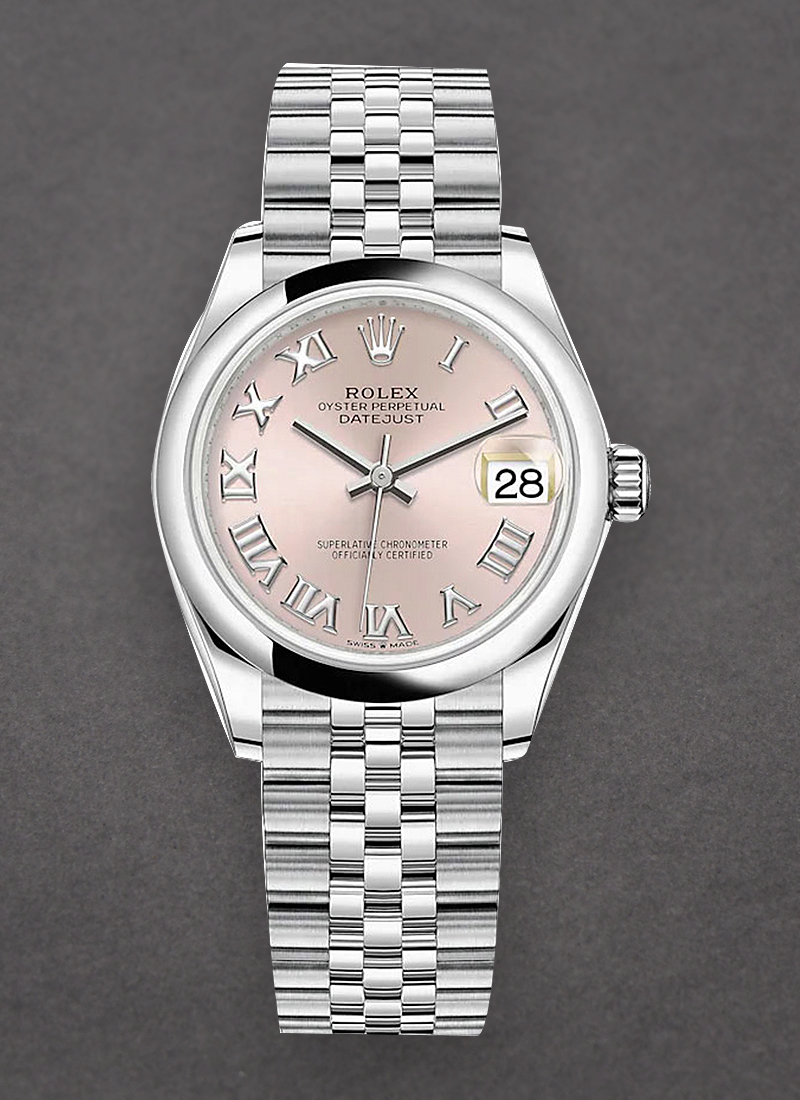 Rolex Unworn Datejust 31mm in Steel with Domed Bezel