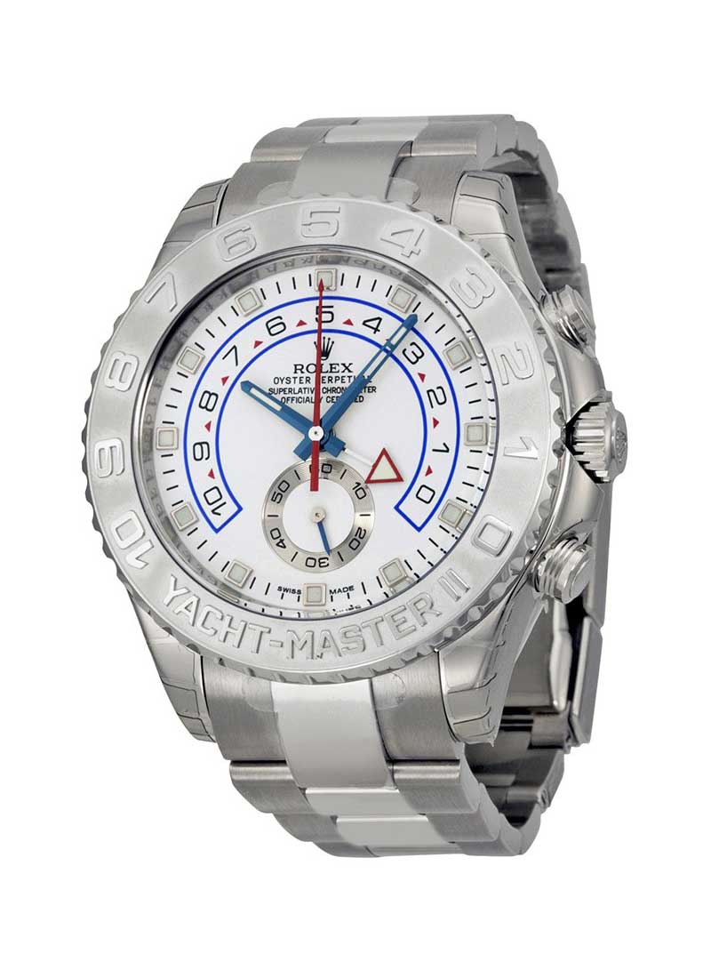 Pre-Owned Rolex Yacht-Master II Large Size 44mm in White Gold with Platinum Bezel