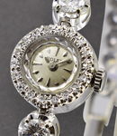 Vintage Ladies All Original Diamond Rolex 14KT White Gold - Serial 1469xx