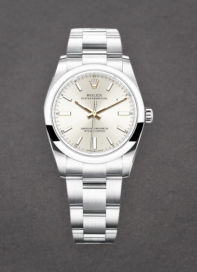 Rolex Unworn Oyster Perpetual 34mm in Steel