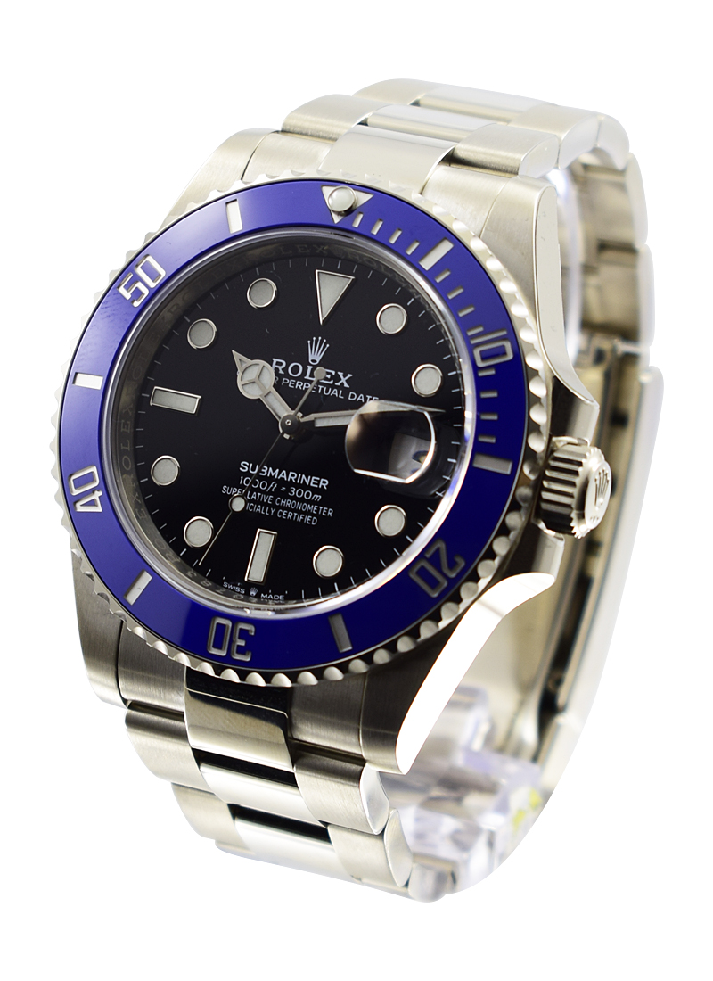 126619 Rolex Submariner White Gold | Essential Watches