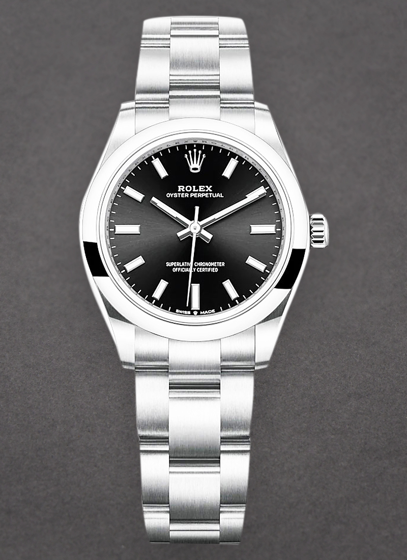 Rolex Unworn Oyster Perpetual 31mm in Steel with Domed Bezel