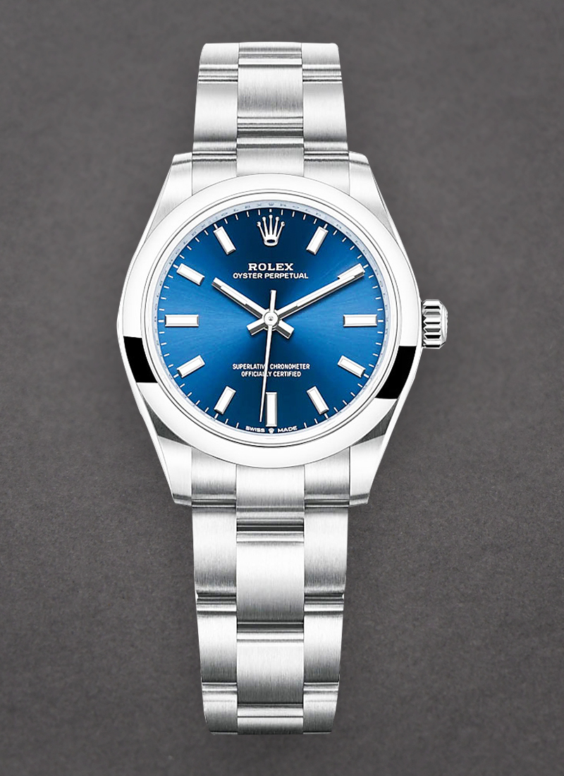 Rolex Unworn Oyster Perpetual 31mm in Steel with Domed Bezel