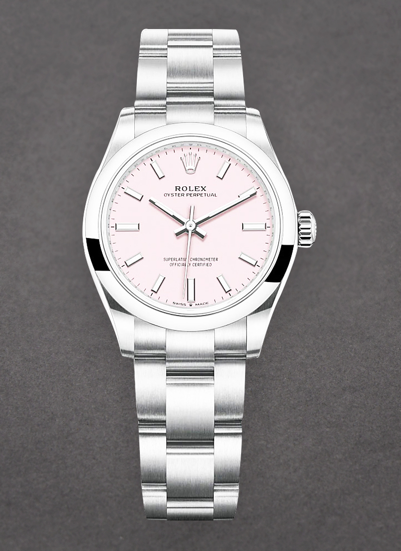 Rolex Unworn Oyster Perpetual 31mm in Steel with Domed Bezel