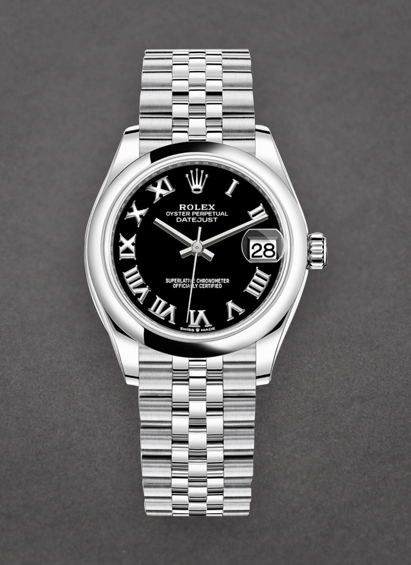 Rolex Unworn Datejust 31mm in Steel with Domed Bezel