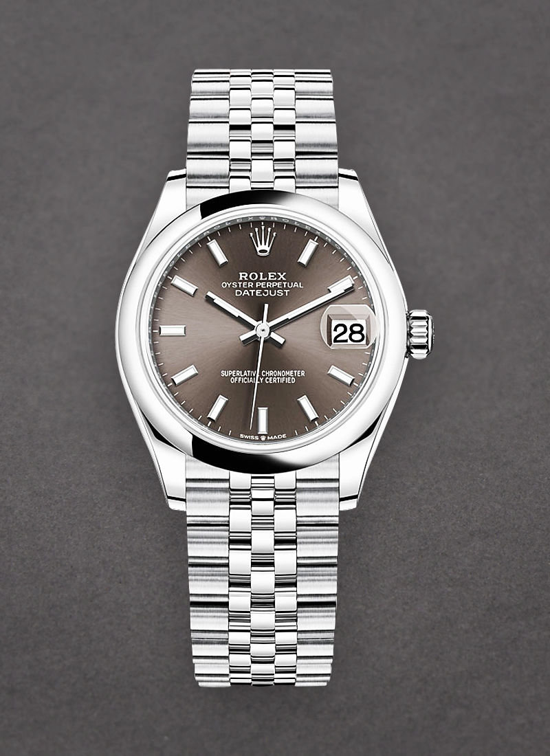 Rolex Unworn Datejust 31mm in Steel with Domed Bezel