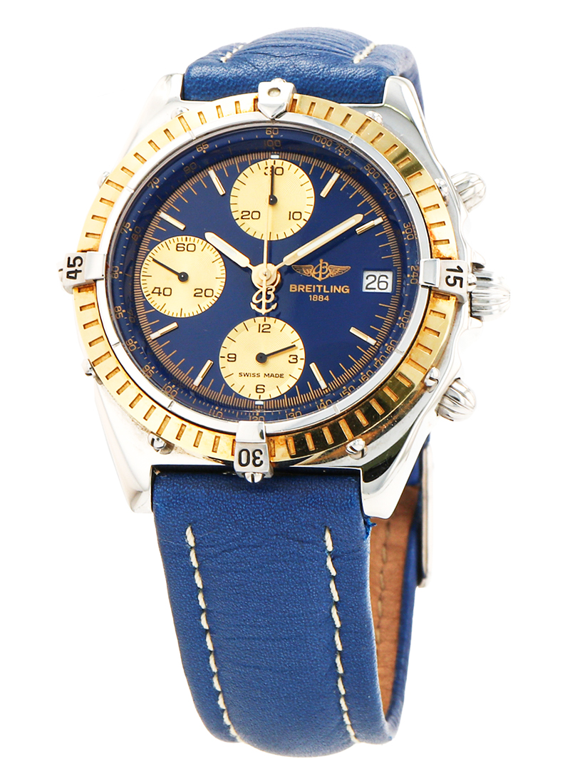 Breitling Chronomat 40mm Automatic in Steel and Yellow Gold Bezel