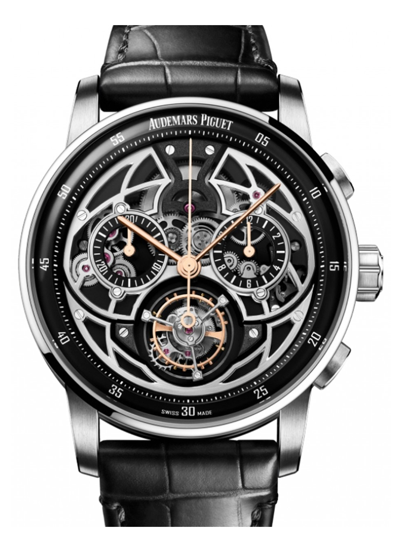 Audemars Piguet Code 11.59 Flying Tourbillon Chronograph in White Gold