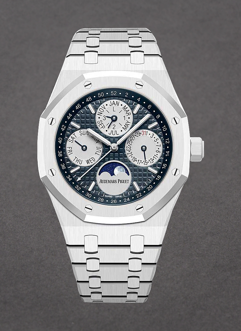 Audemars Piguet Royal Oak Perpetuel Calendar in White Ceramic