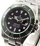 41mm Submariner Starbucks with Date in Steel on Oyster Bracelet with Black Dial