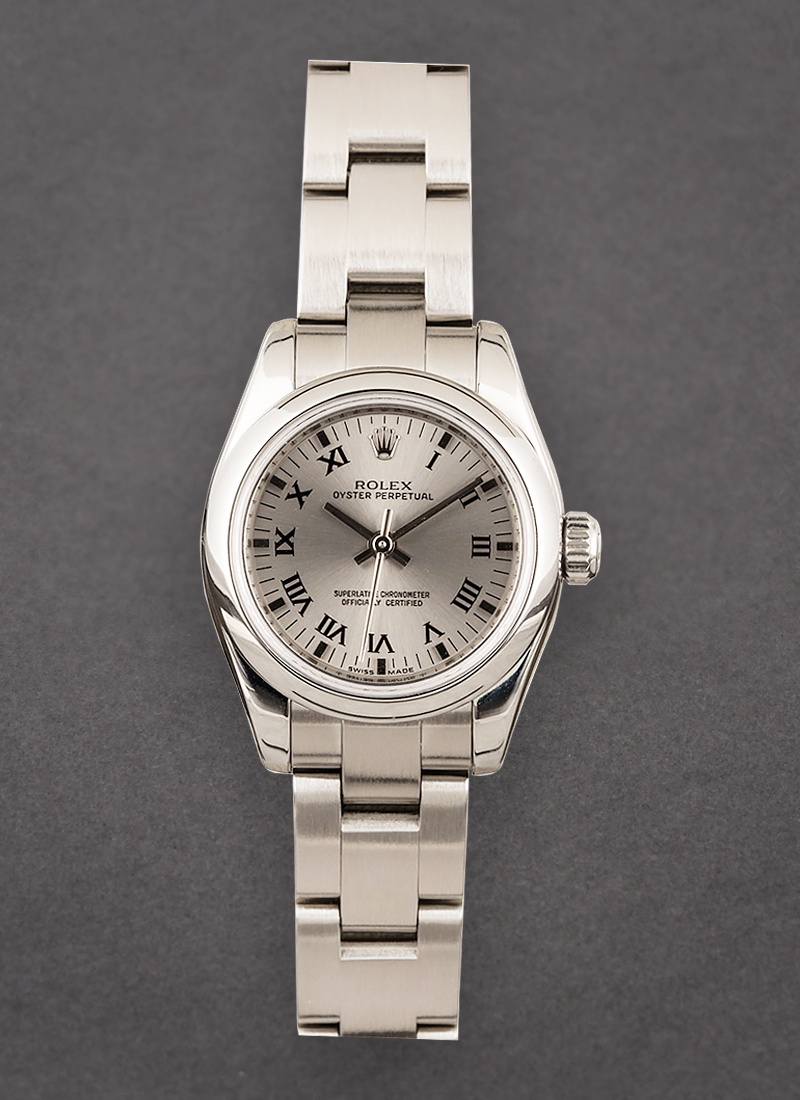 Pre-Owned Rolex Ladies No Date in Steel with Smooth Bezel