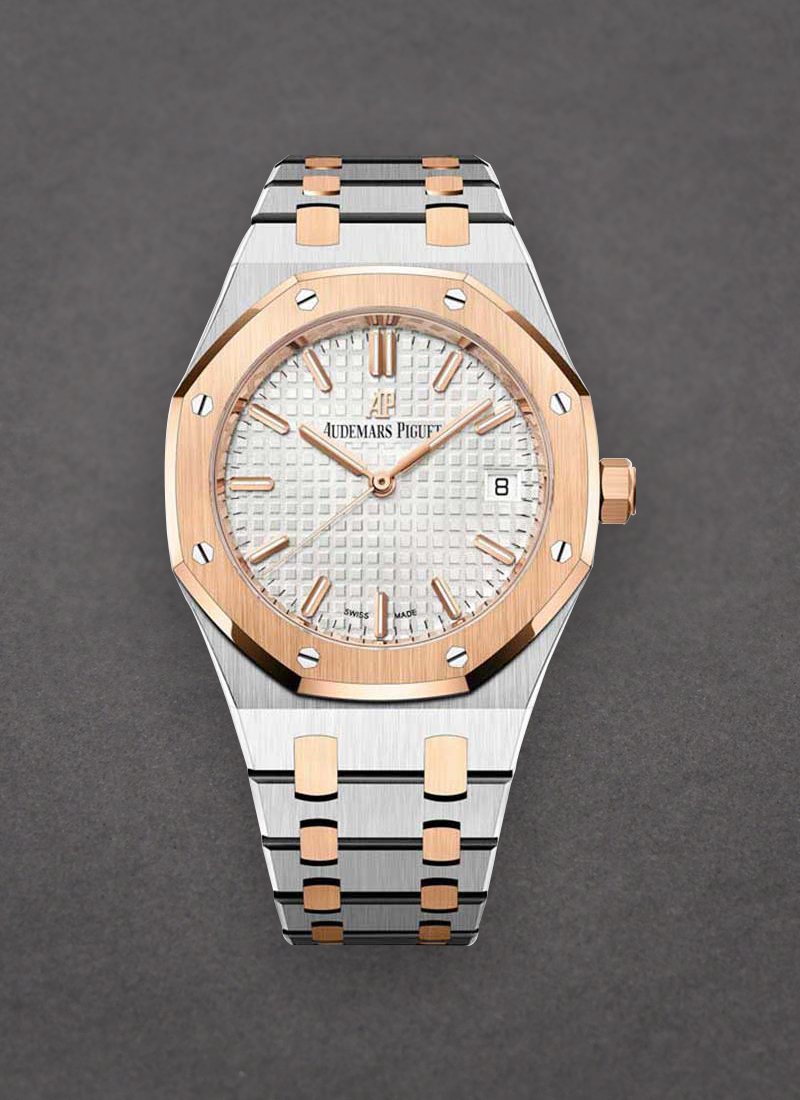 Audemars Piguet Royal Oak 37mm in Steel with Rose Gold Bezel