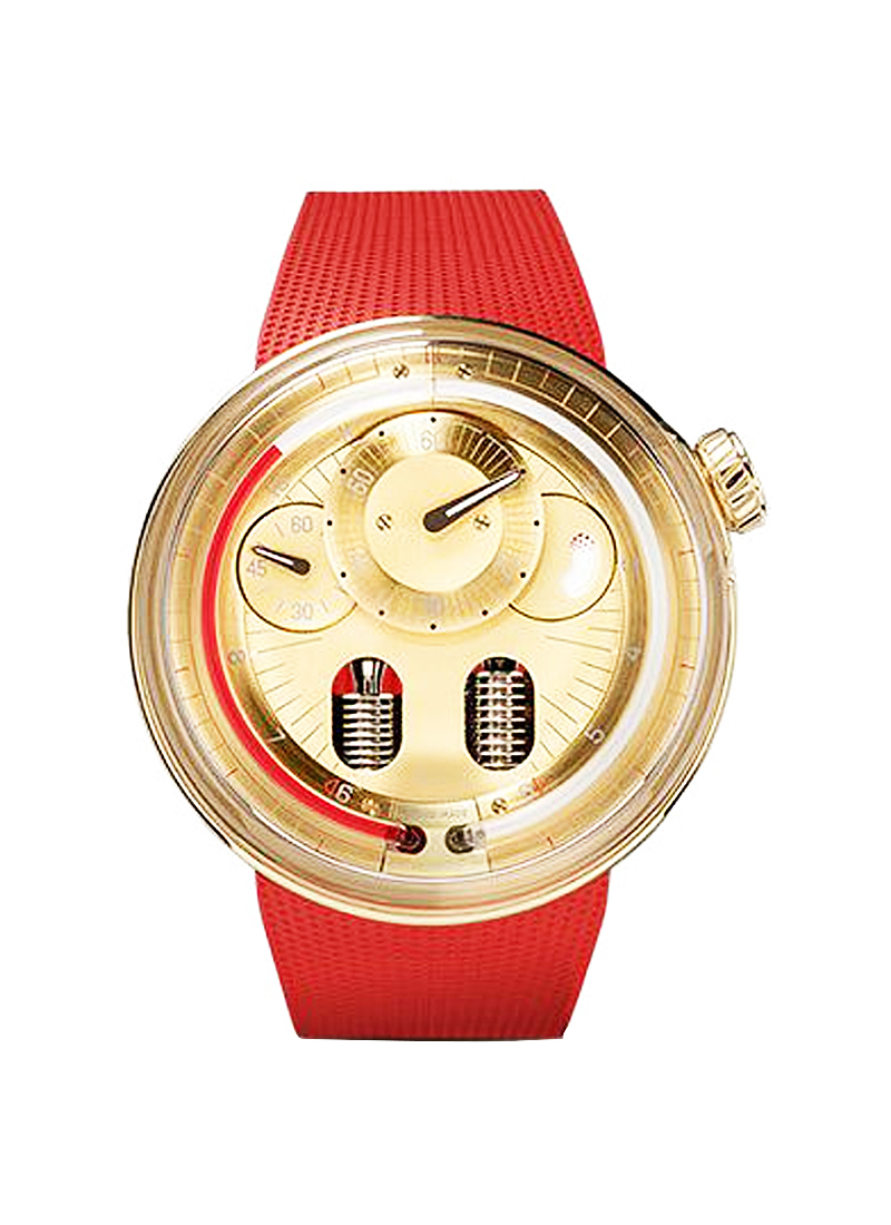 HYT HYT H0 49mm in Yellow Gold