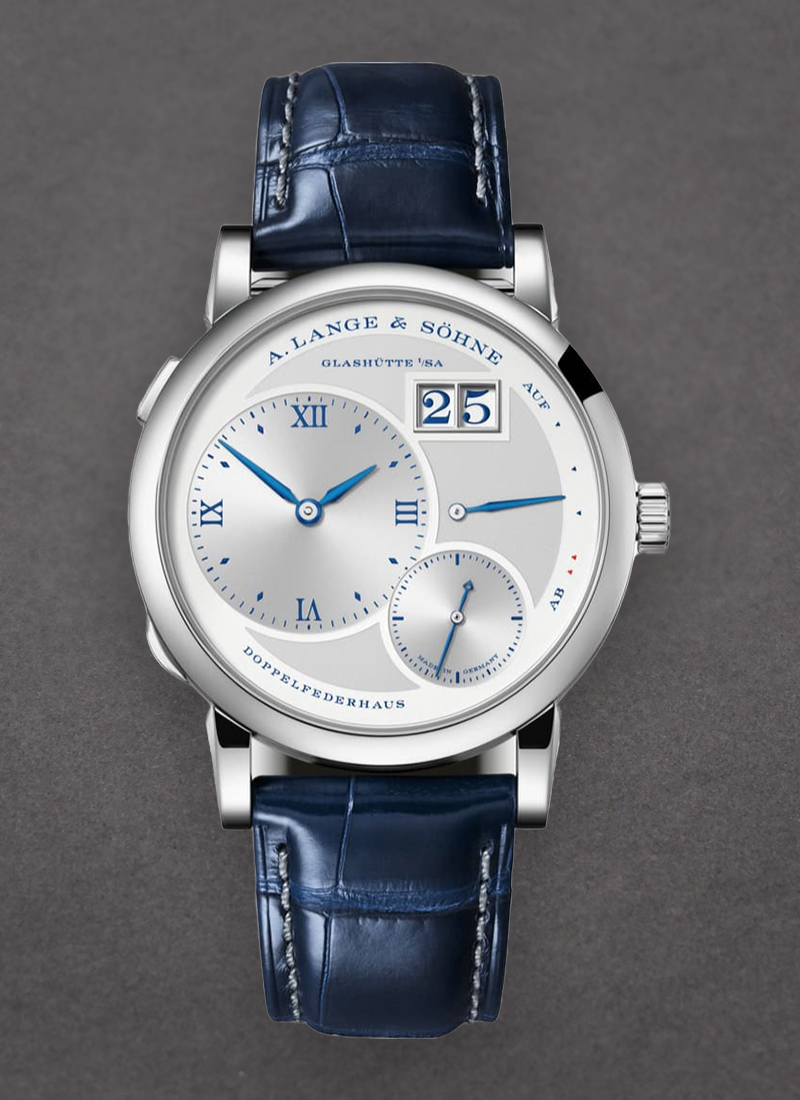 A. Lange & Sohne Lange 1 38.5mm Automatic in White Gold