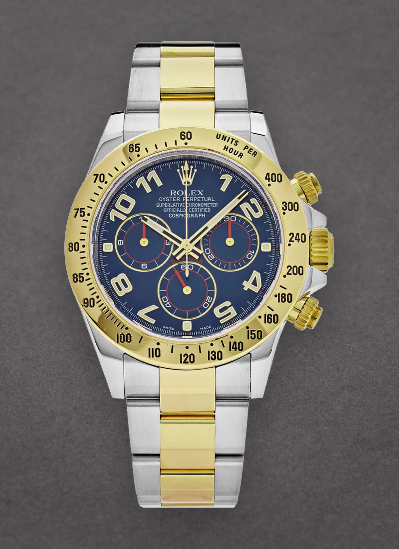 Pre-Owned Rolex Daytona 40mm in Steel with Yellow Gold Bezel