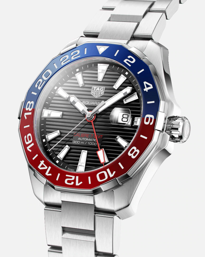 Tag Heuer  Tag Heuer Aquaracer 300M Automatic GMT Pepsi Men's Watch