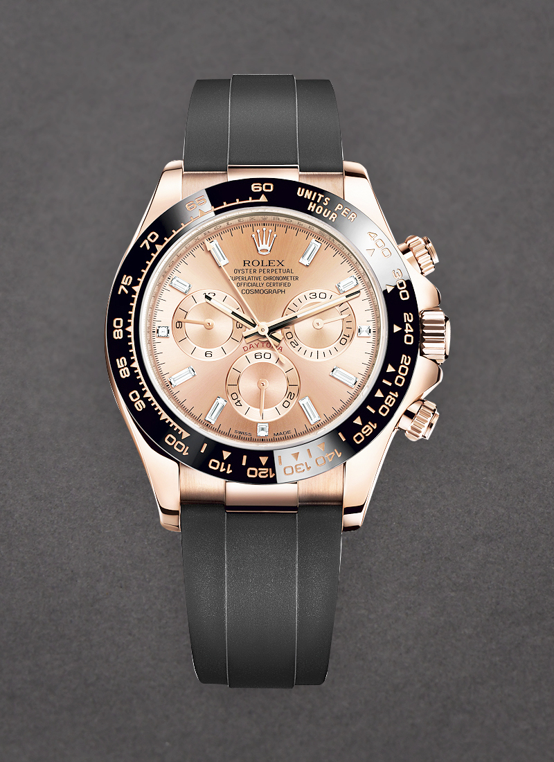 Pre-Owned Rolex Daytona Chronograph in Rose Gold with Ceramic Bezel 