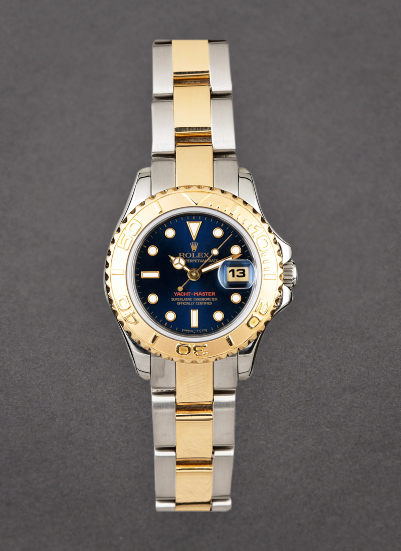 Pre-Owned Rolex Yacht-Master 29mm in Steel with Yellow Gold Bezel