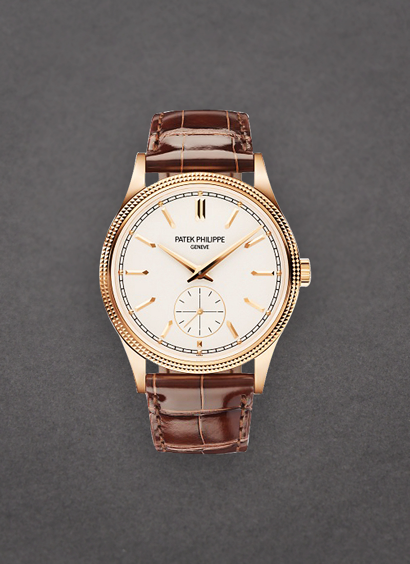 Patek Philippe Calatrava 39mm Manual in Rose Gold