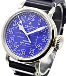 Pilot Type 20 Blueprint Limited Edition Steel on Strap with Blue Dial - Limited to 250pcs