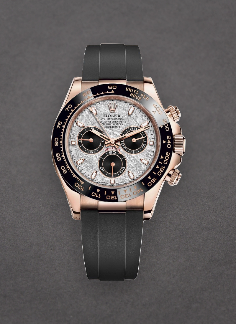 116515LN Rolex Daytona Rose Gold on Strap Essential Watches