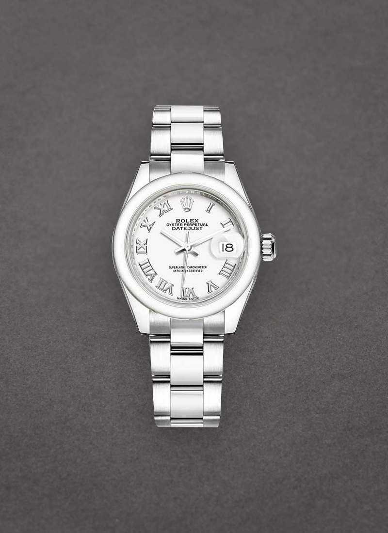 Pre-Owned Rolex Datejust Ladies 26mm in Steel with Smooth Bezel