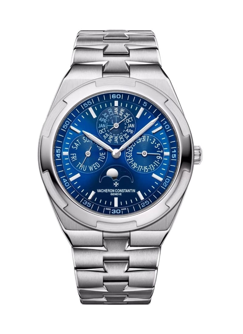 Vacheron Constantin Overseas Ultra Thin Perpetual Calendar on White Gold Bracelet