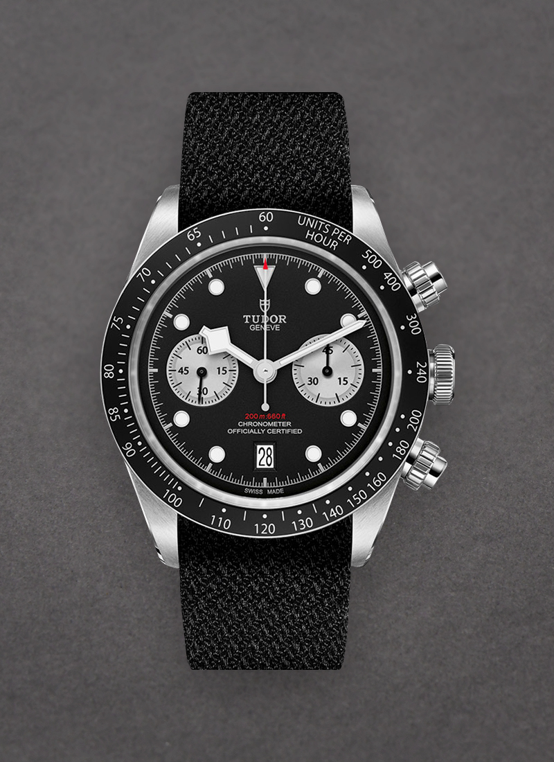 Tudor Heritage Black Bay Chrono in Steel with Black Bezel