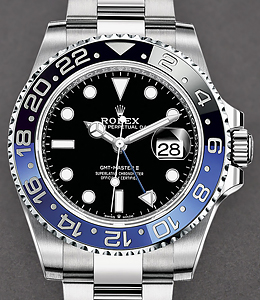 GMT Master II Batman on Oyster  Ref 126710