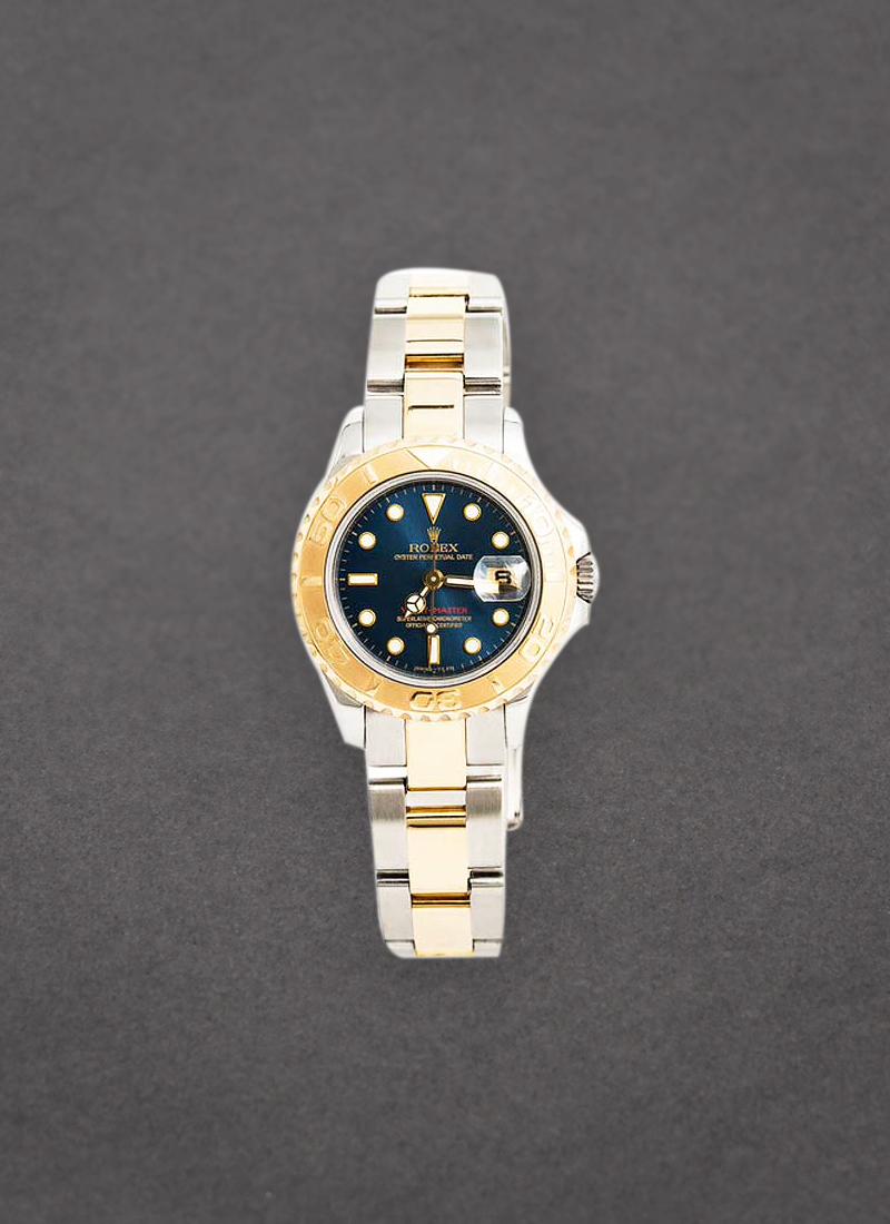 Pre-Owned Rolex Yacht-Master 29mm in Steel with Yellow Gold Bezel