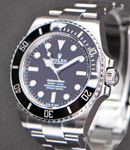 41mm Submariner No Date in Steel with Black Ceramic Bezel on Oyster Bracelet with Black Dial