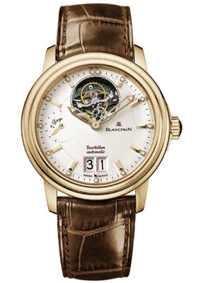 Tourbillon with Power Reserve  Rose Gold on Strap with Cream Dial 