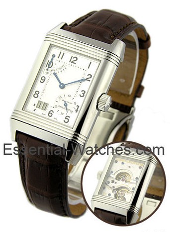 Jaeger - LeCoultre Reverso Grande Date 8 Day 47mm in Stainless Steel