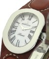 Serena Sin Steel on Brown Leather Strap with MOP Dial