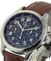 Class El Primero HW Chronograph Steel on Strap with Black Dial