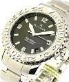 Fifty Fathoms Divers 40.5mm Automatic in Steel on Stainless Steel Bracelet with Black Dial