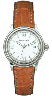 Leman Ultra Slim  Stainless Steel on Strap with White Dial