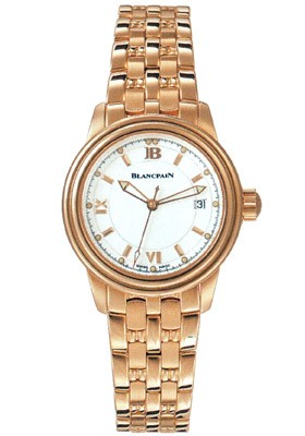 Lady's Leman Ultra Slim  Yellow Gold on Bracelet 